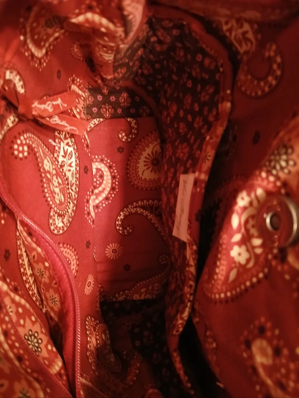 Vera Bradley matching quilted